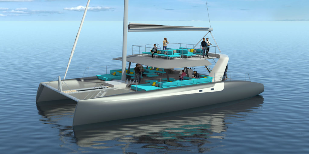 60 foot catamaran Ocean Voyager