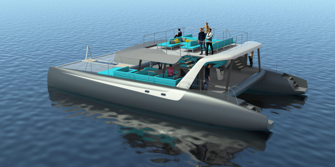 60 foot catamaran Ocean Voyager