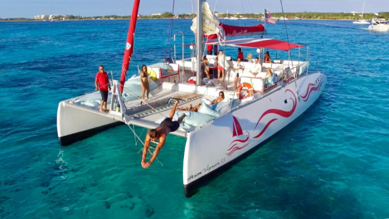 picture of a 50 foot catamaran