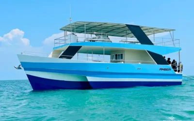 Launch of Amber: A New Passenger Boat Built in Jaffna
