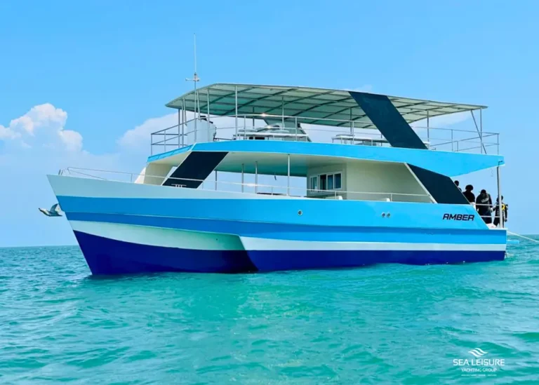 Launch of Amber: A New Passenger Boat Built in Jaffna